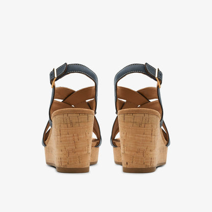 Sabina Sling Navy Nubuck | Clarks online