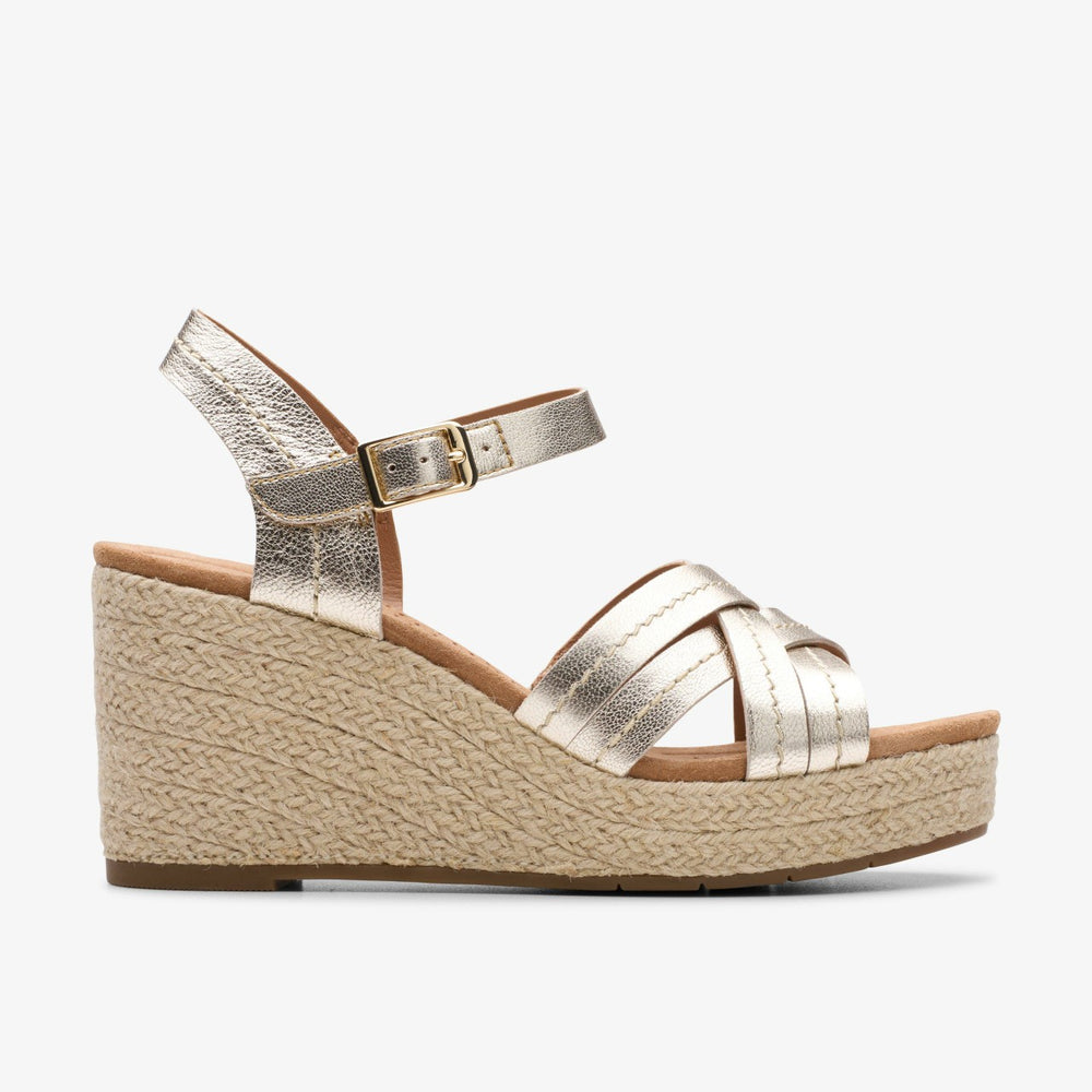 Sabina Strap Champagne | Clarks outlet