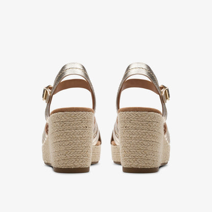 Sabina Strap Champagne | Clarks outlet