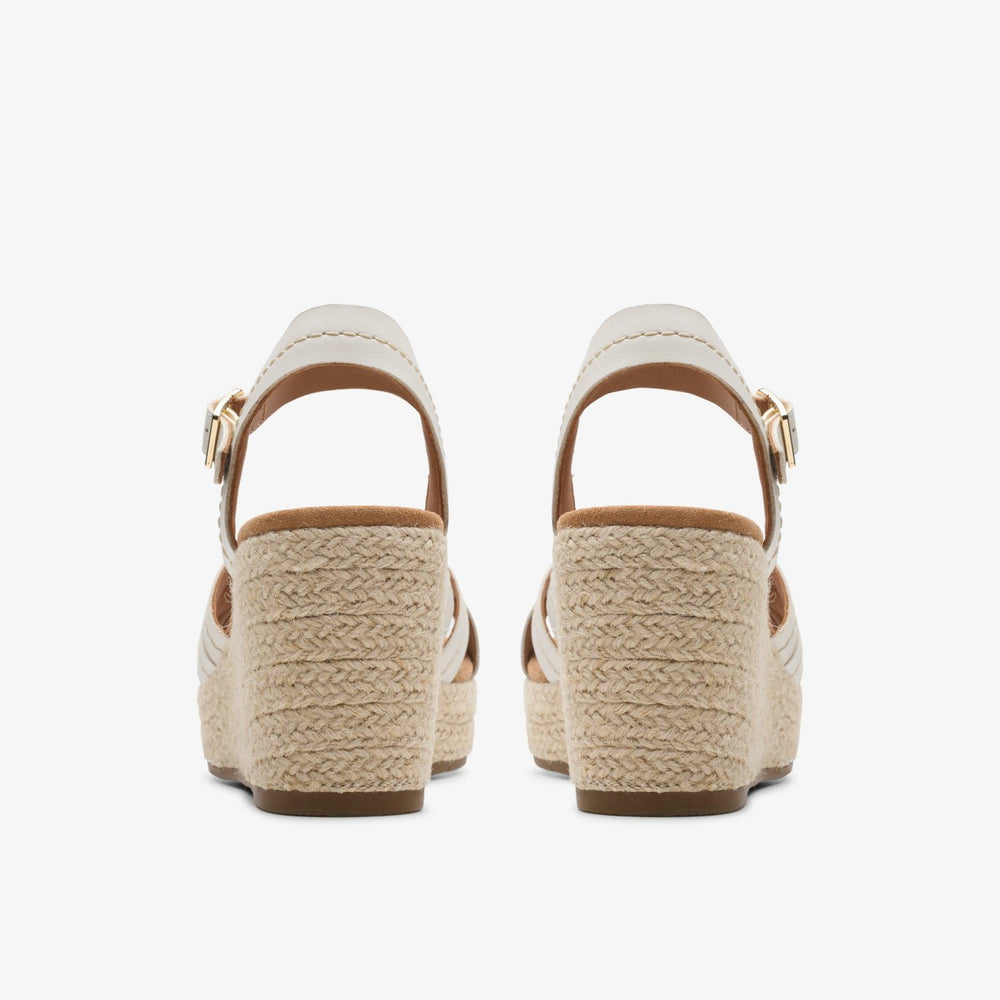 Sabina Strap Cream Leather | Clarks outlet