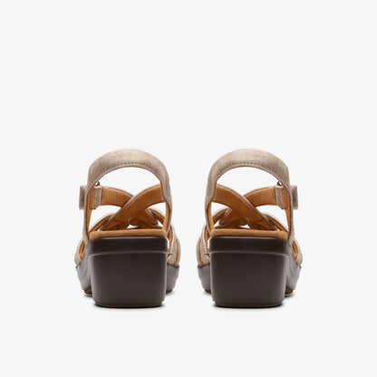 Tuleah Cross Metallic Leather | Clarks outlet