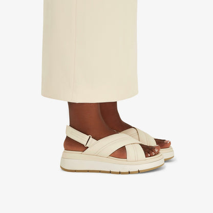 Tuscan Cross Cream Leather | Clarks on Sale