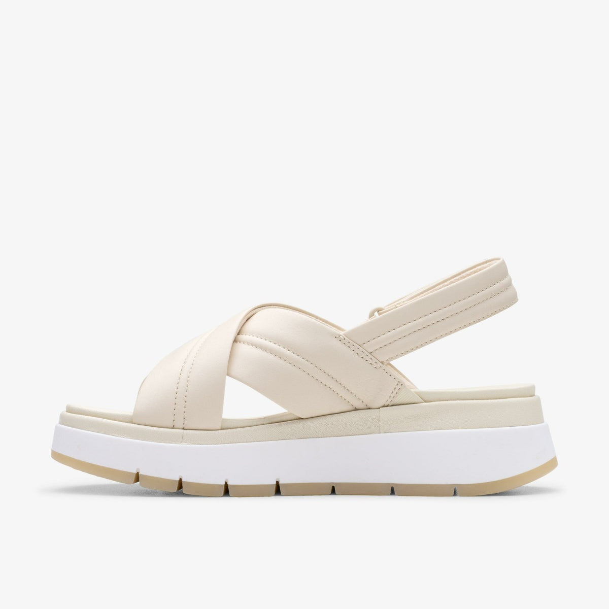 Tuscan Cross Cream Leather | Clarks on Sale