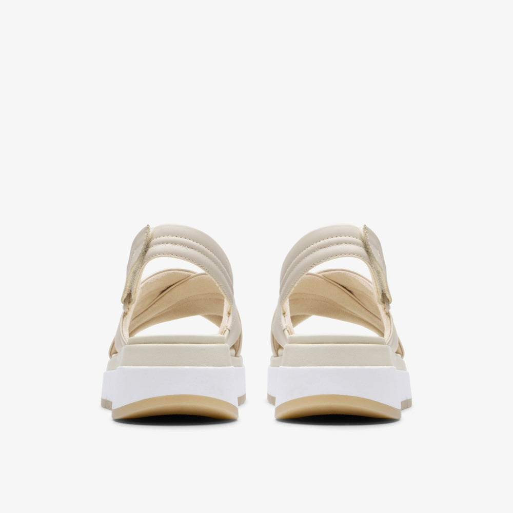 Tuscan Cross Cream Leather | Clarks on Sale