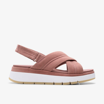 Tuscan Cross Mauve Suede | Clarks for sale