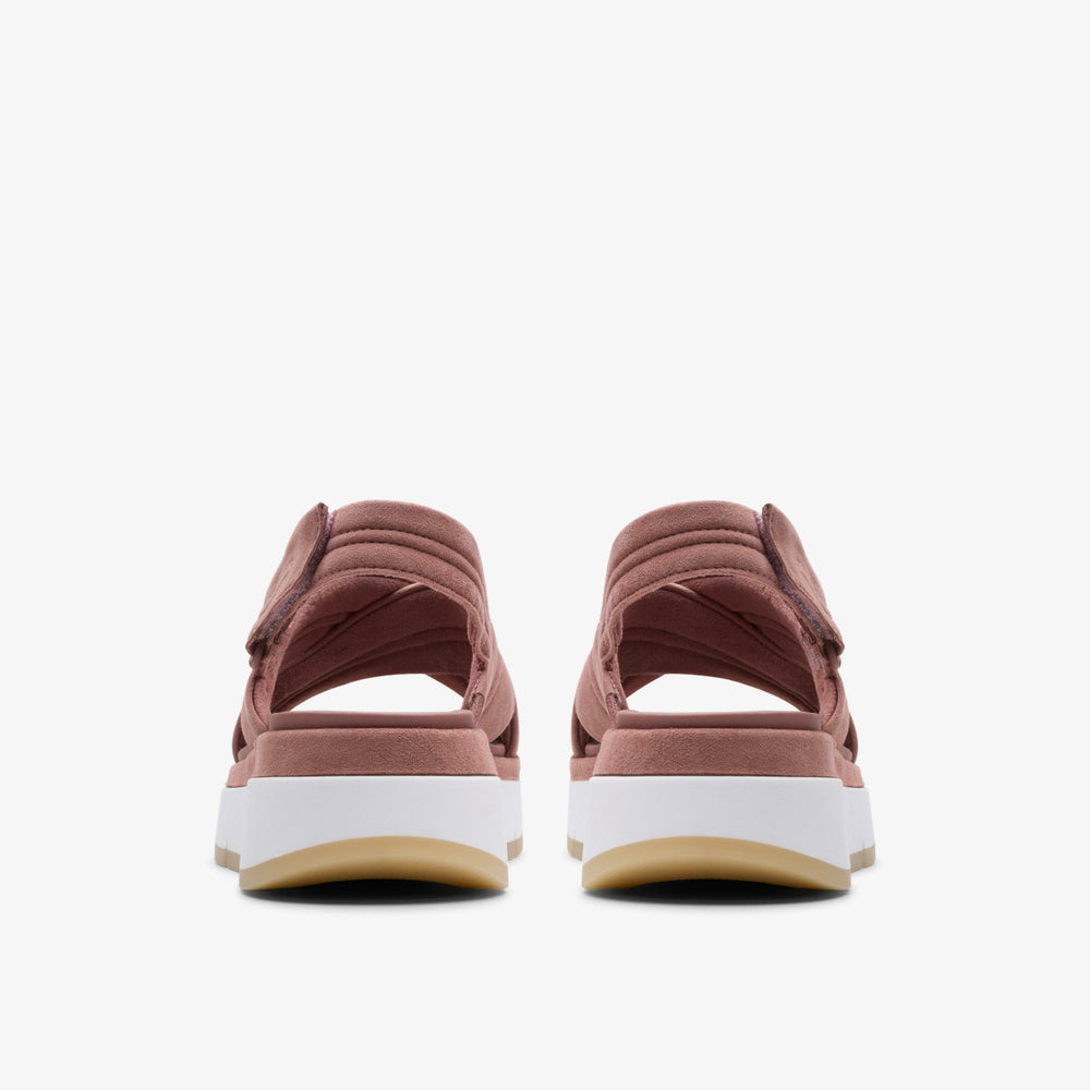 Tuscan Cross Mauve Suede | Clarks for sale