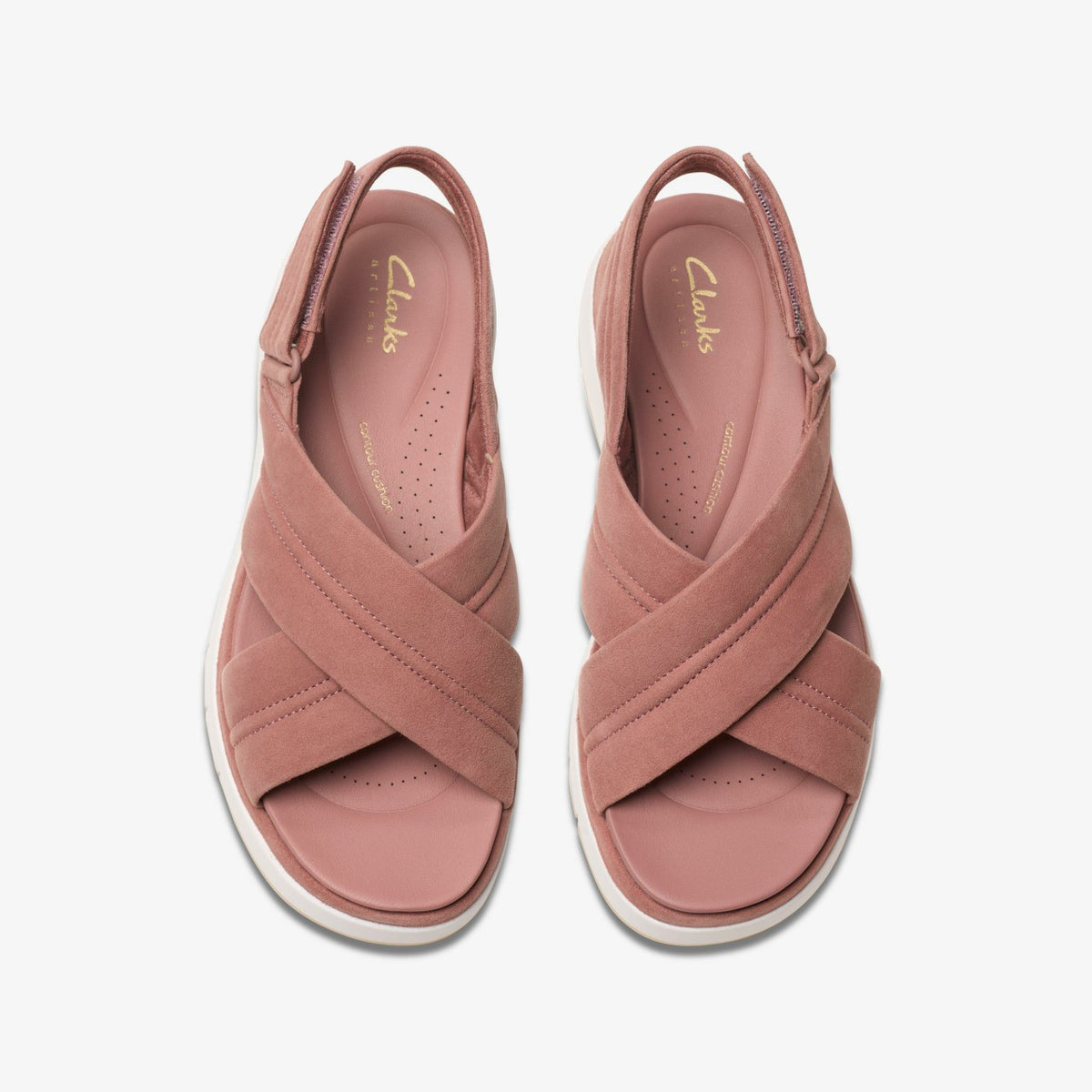 Tuscan Cross Mauve Suede | Clarks for sale