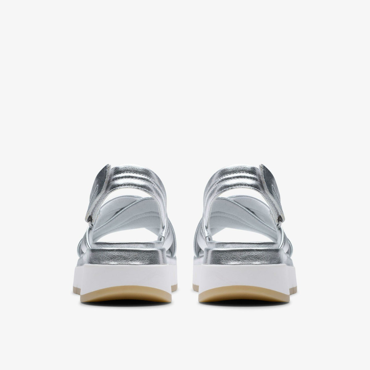 Tuscan Cross Silver Leather | Clarks online