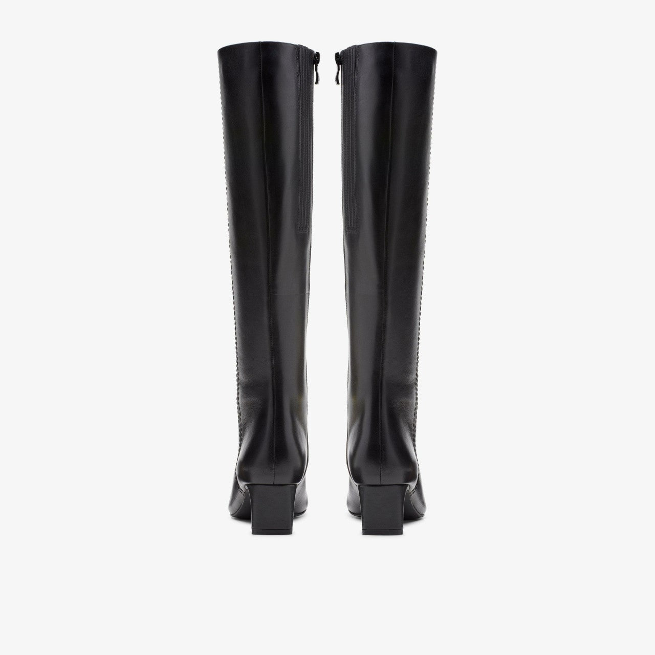 Edina Tall Black Leather | Clarks on Sale