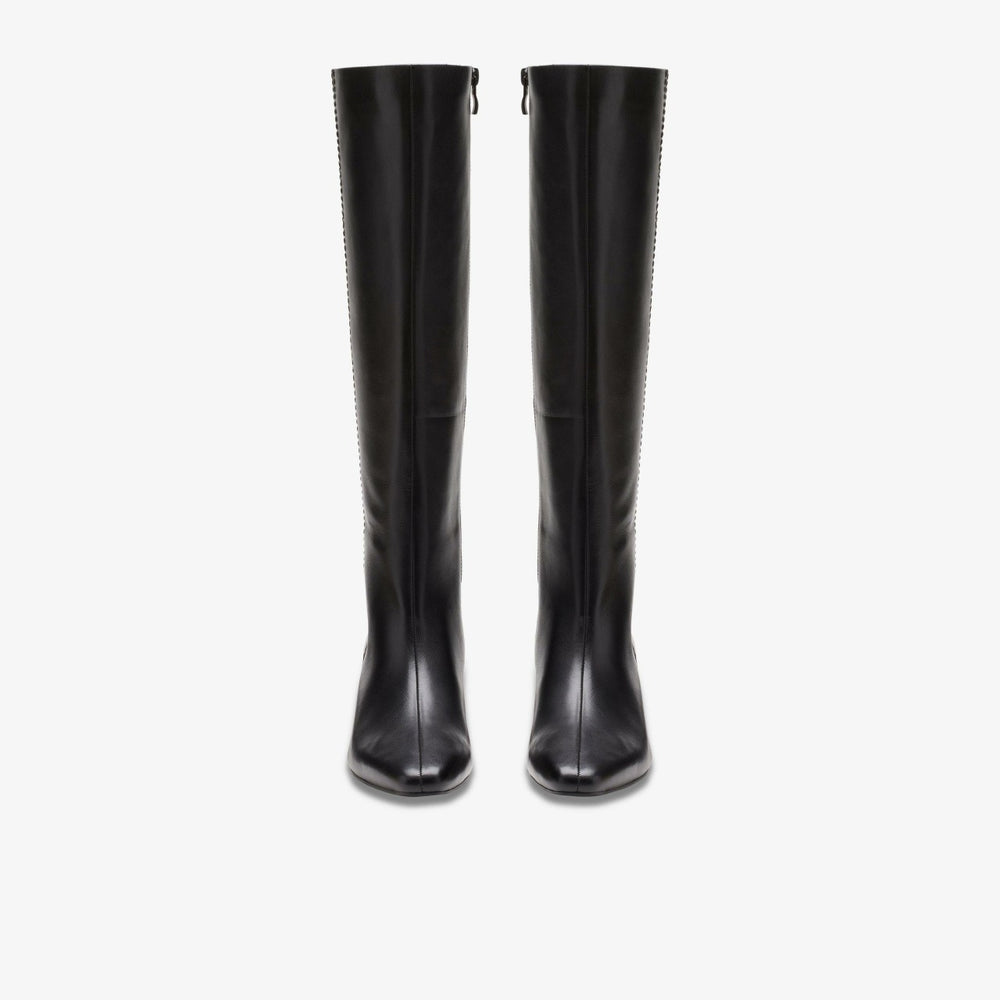Edina Tall Black Leather | Clarks on Sale