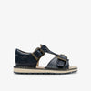Navy Leather
