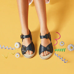 Playsun Kid Navy Leather | Clarks Sale