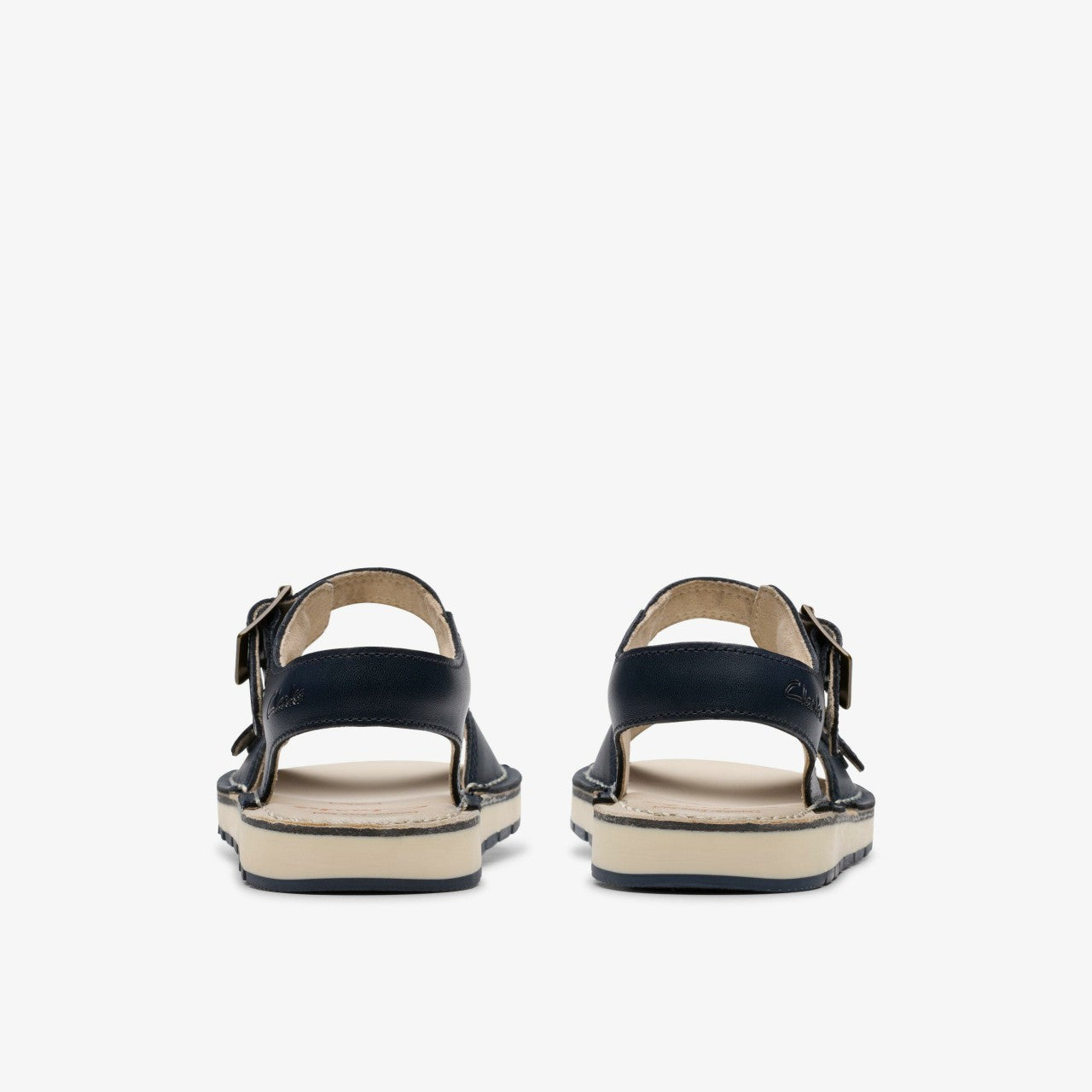 Playsun Kid Navy Leather | Clarks Sale