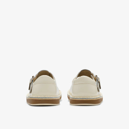 Joyful Skip Toddler White Patent | Clarks discount