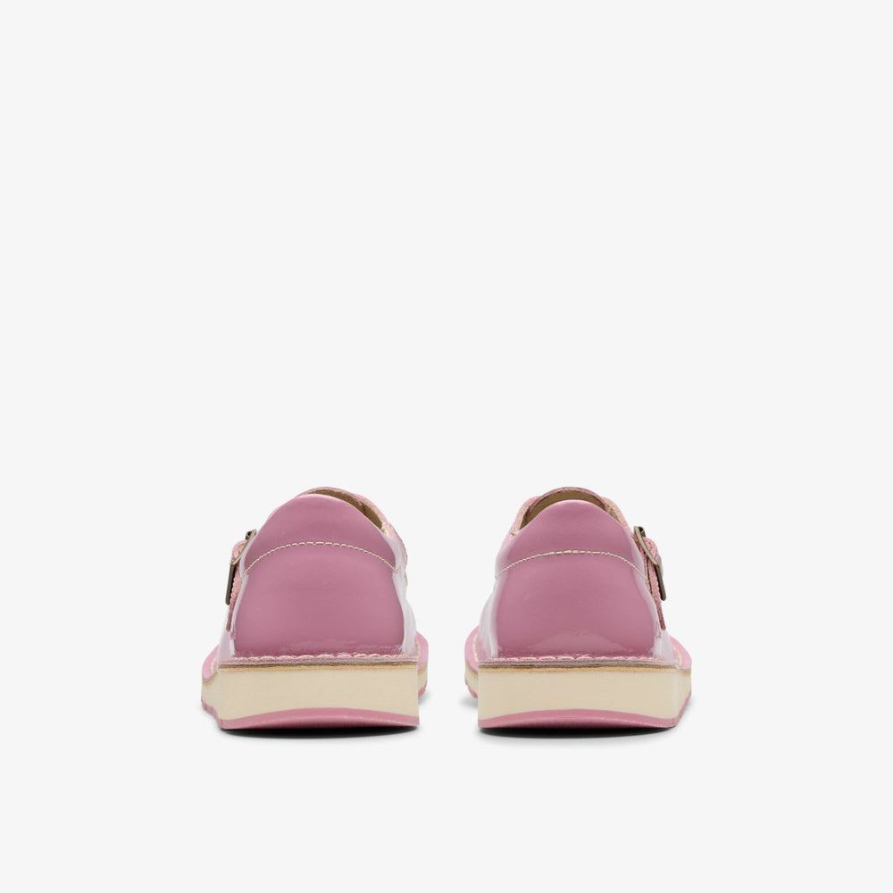 Joyful Skip Kid Pink Patent | Clarks outlet