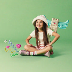 Joyful Skip Kid Pink Patent | Clarks outlet
