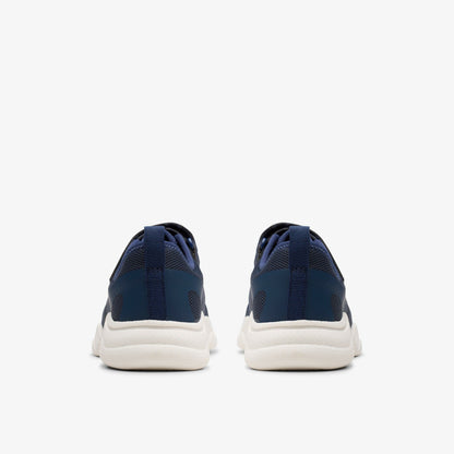 Feather Ath Kid Navy | Clarks online