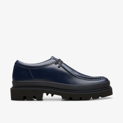 Badell Seam Navy Leather | Clarks discount