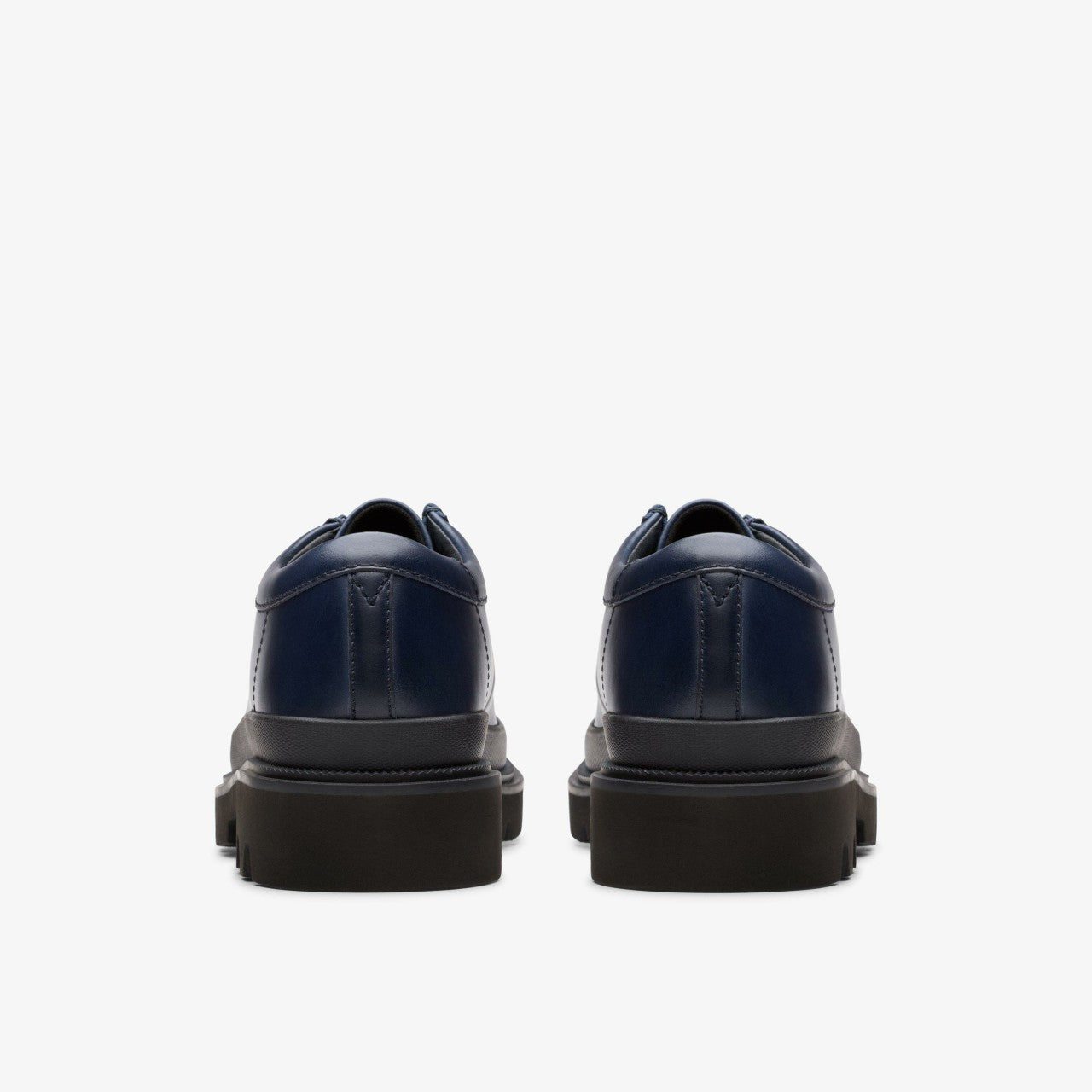 Badell Seam Navy Leather | Clarks discount
