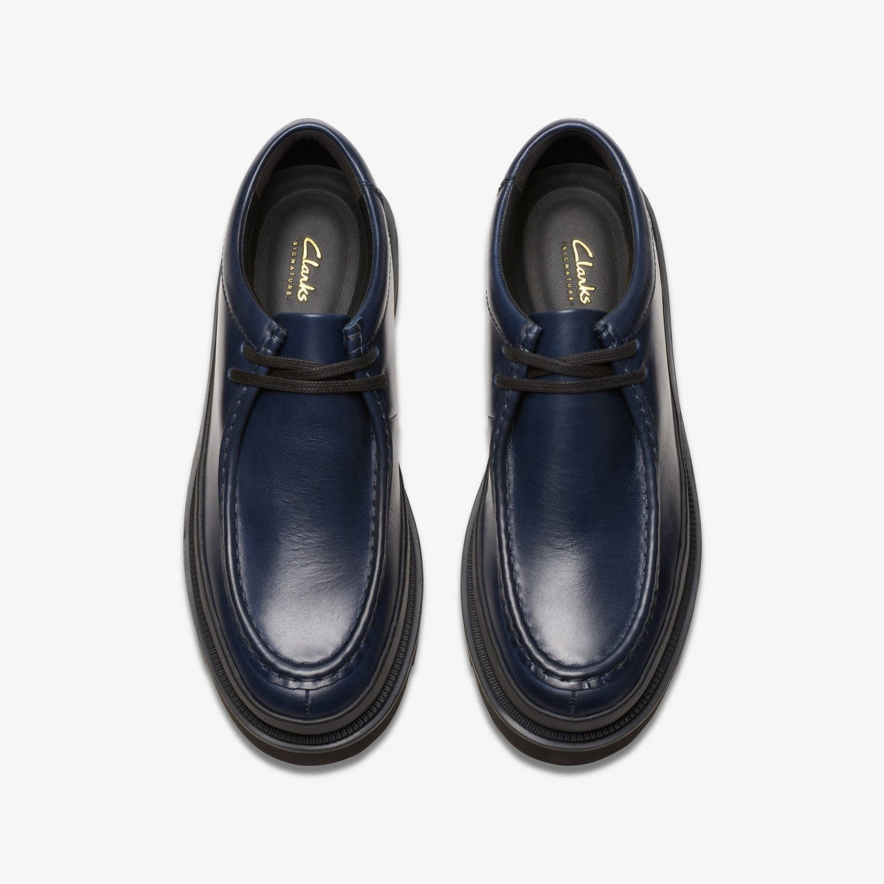 Badell Seam Navy Leather | Clarks discount