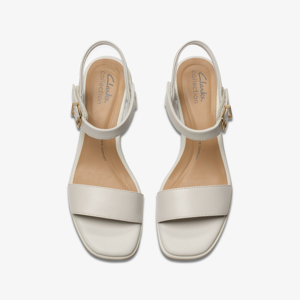 Jaylan Ray Off White Leather | Clarks Sale