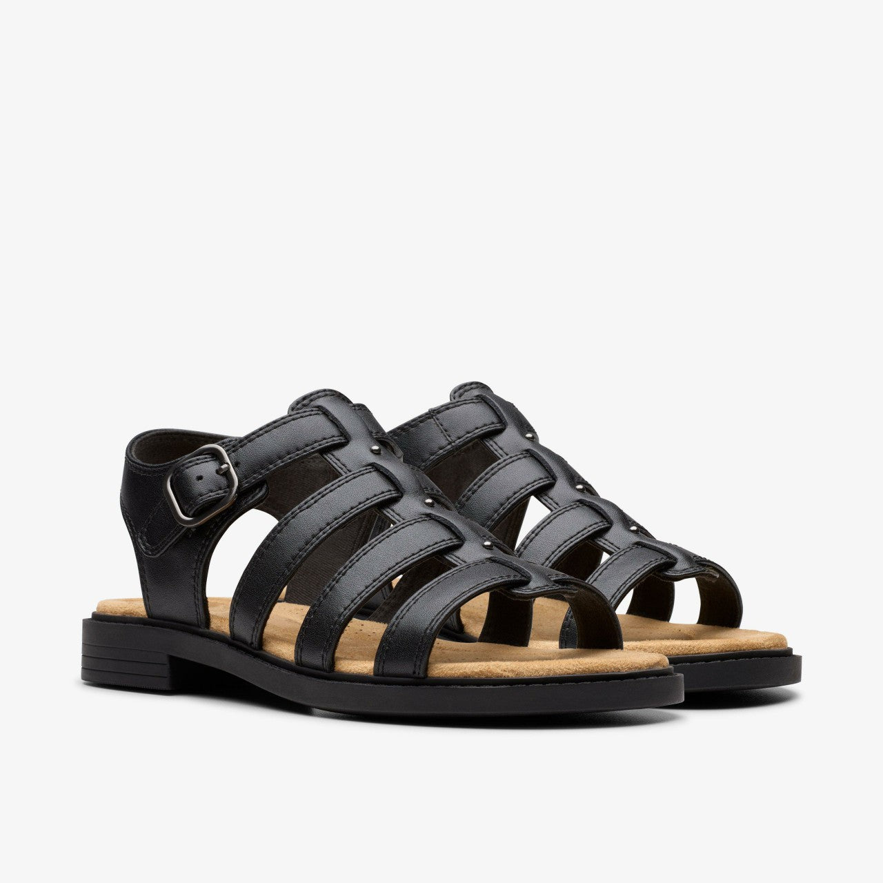 Trivanni Lux Black Leather | Clarks on Sale