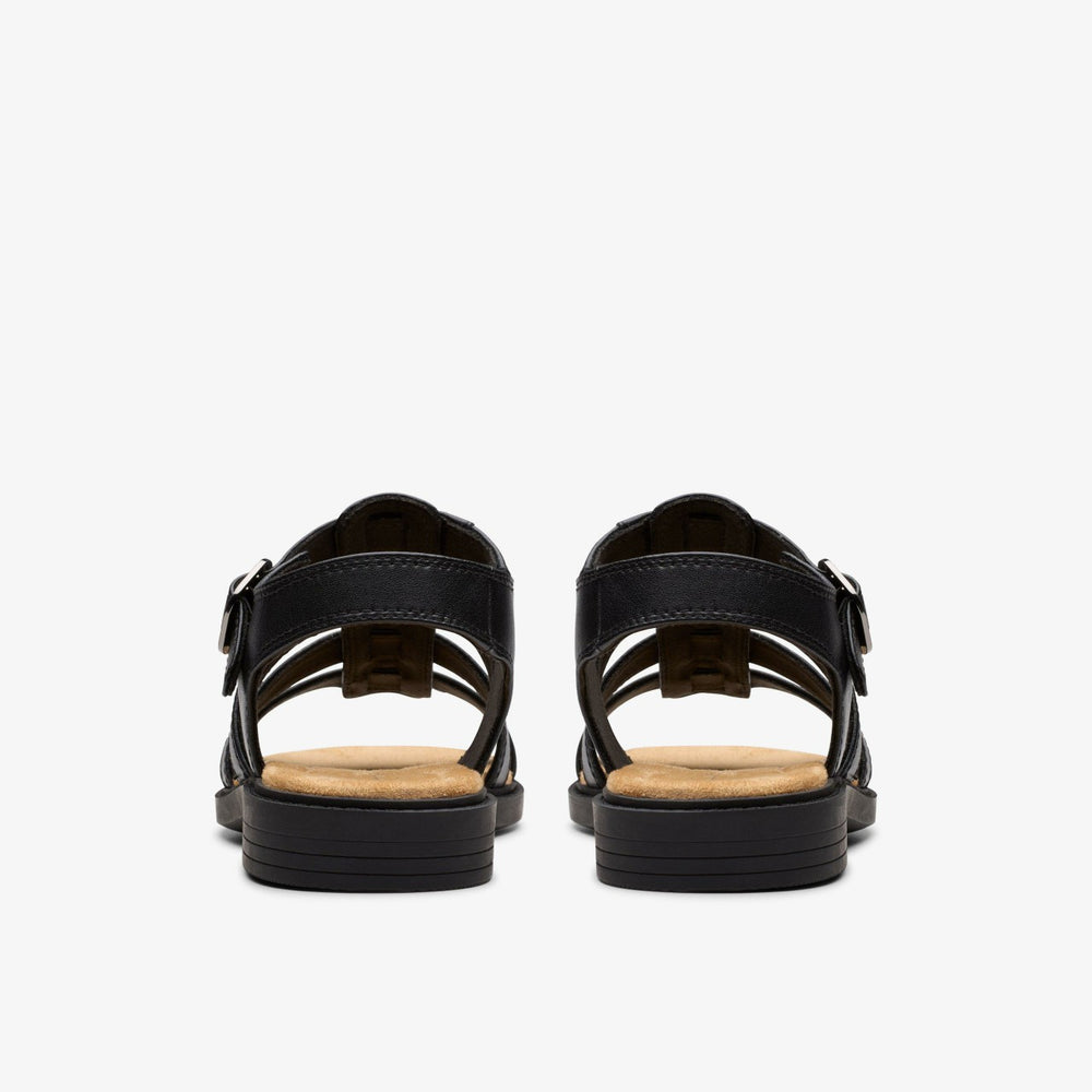 Trivanni Lux Black Leather | Clarks on Sale
