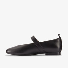 Fawna Bar Black Leather | Clarks on Sale