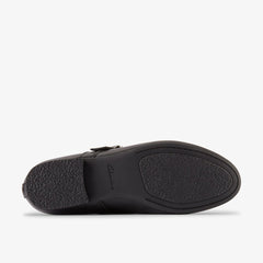 Fawna Bar Black Leather | Clarks on Sale