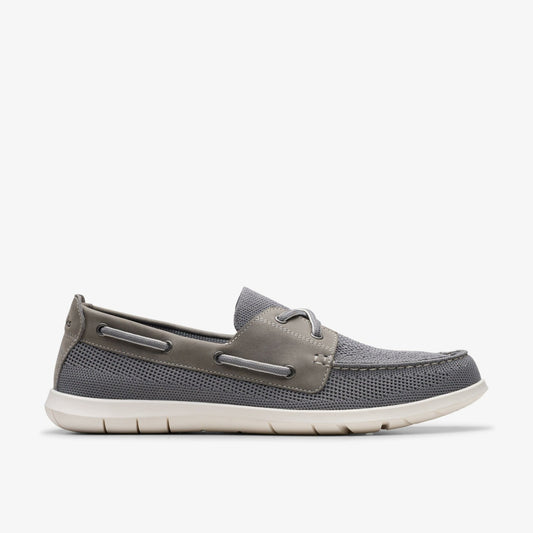 Flexway Tie Grey Combination | Clarks online