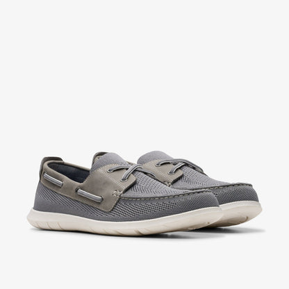 Flexway Tie Grey Combination | Clarks online