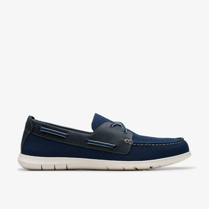 Flexway Tie Navy Combination | Clarks on Sale