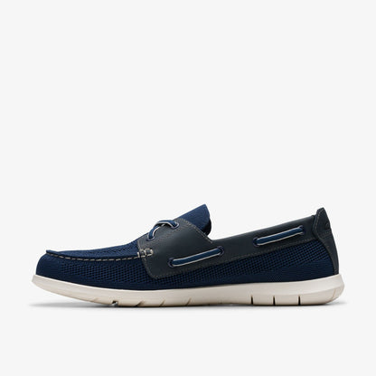 Flexway Tie Navy Combination | Clarks on Sale