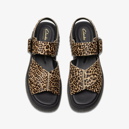 Evamar Wish Leopard Print | Clarks for sale