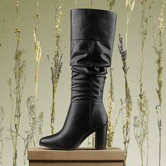 Freva 85 Slouch Black Leather | Clarks outlet