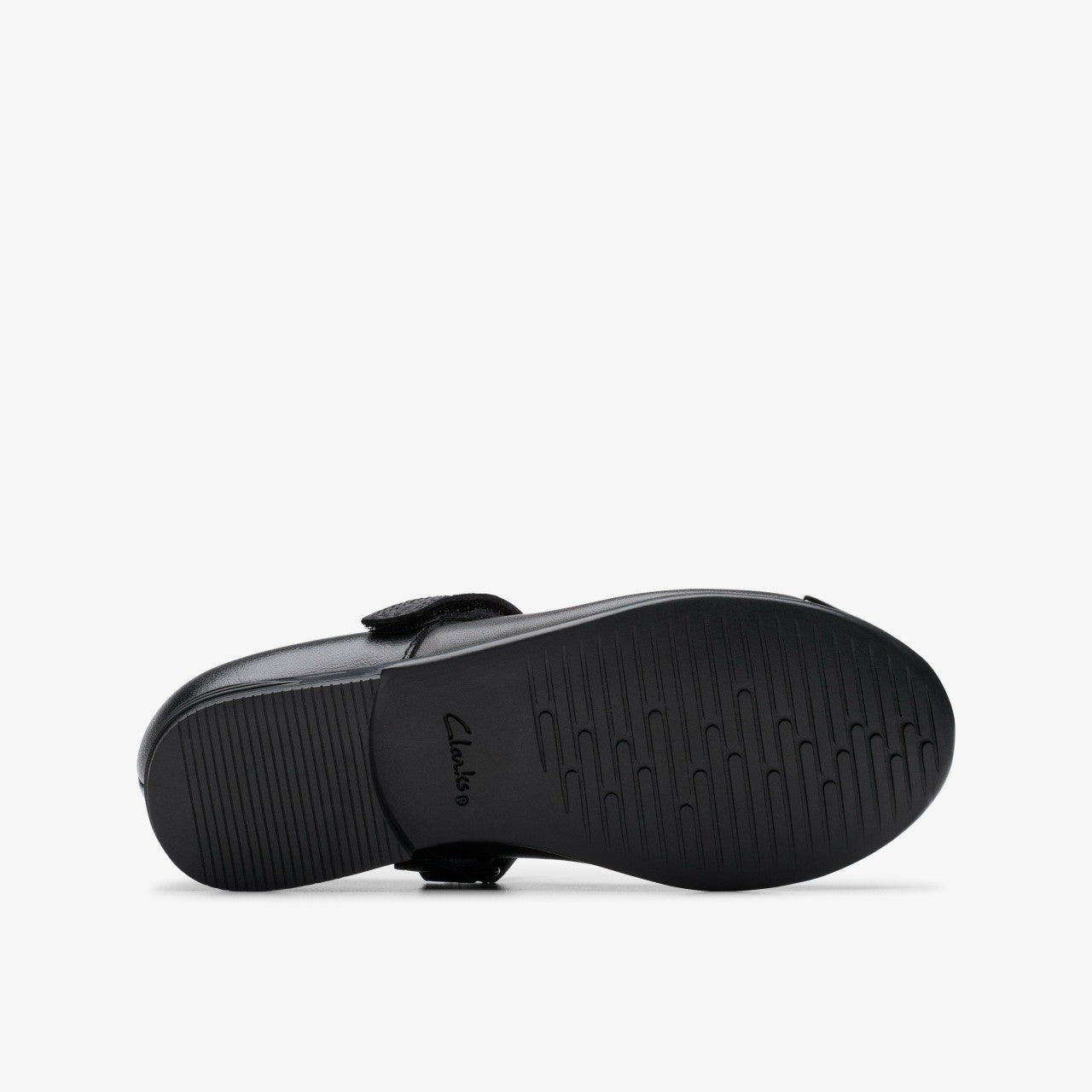 Finja Gem Kid Black Leather | Clarks outlet