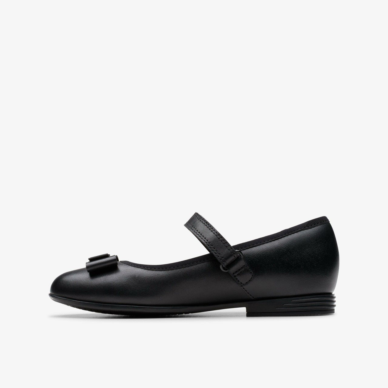 Finja Tap Older Black Leather | Clarks online