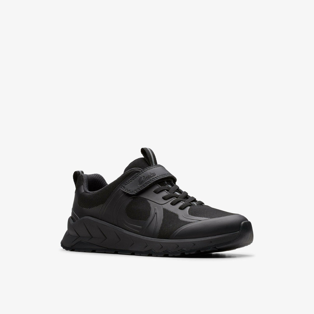 Selva Edge Kid Black | Clarks on Sale