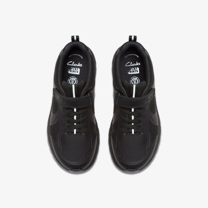 Selva Edge Kid Black | Clarks on Sale