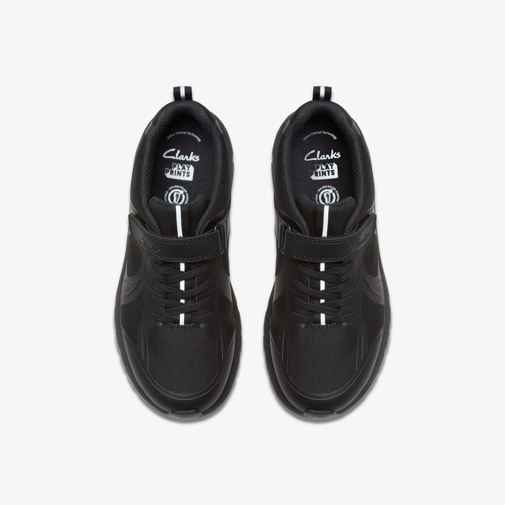 Selva Edge Kid Black | Clarks on Sale