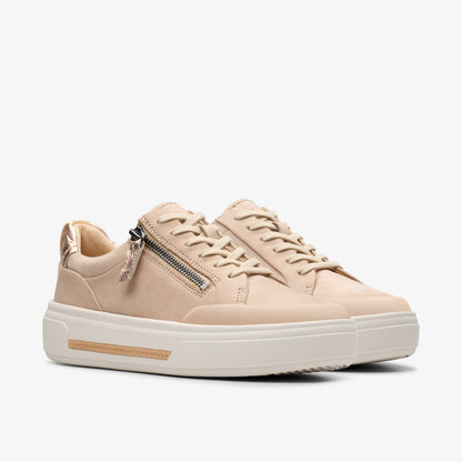 Hollyhock Zip Sand Nubuck | Clarks discount