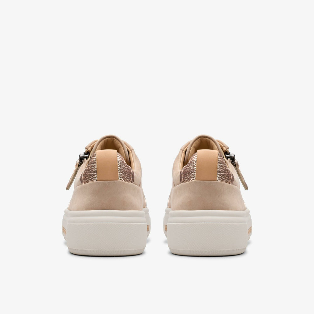 Hollyhock Zip Sand Nubuck | Clarks discount