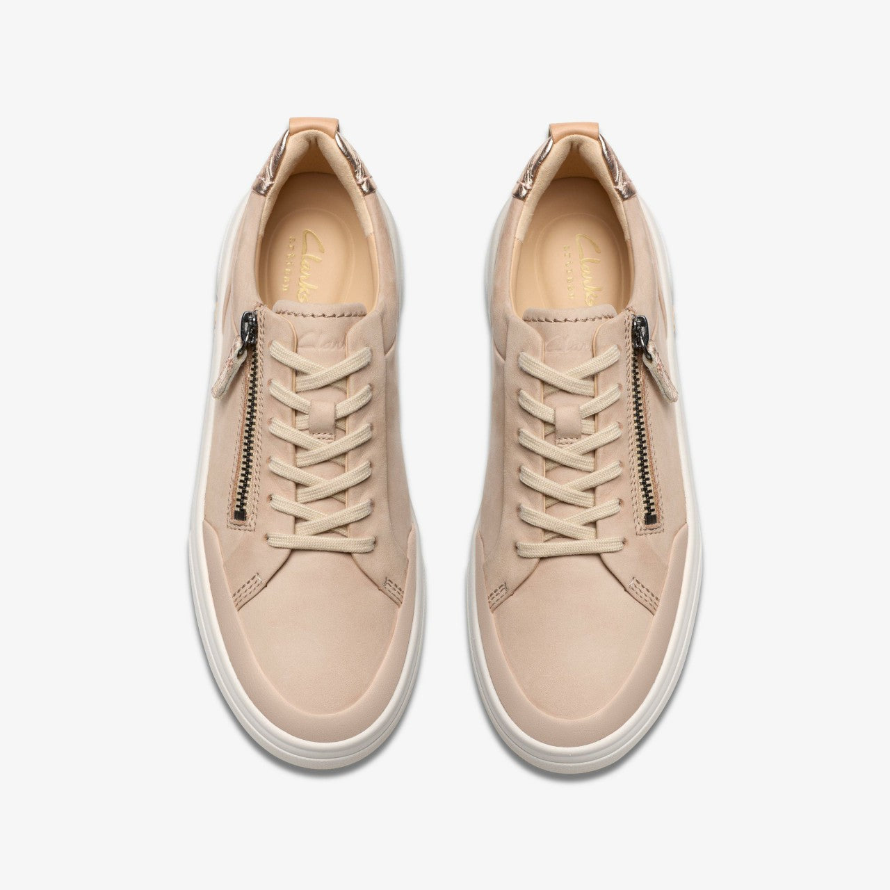Hollyhock Zip Sand Nubuck | Clarks discount