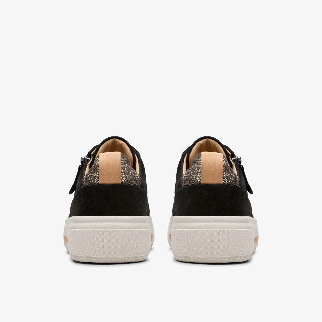 Hollyhock Zip Black Nubuck | Clarks on Sale