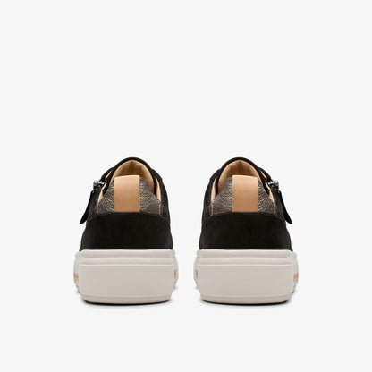 Hollyhock Zip Black Nubuck | Clarks on Sale