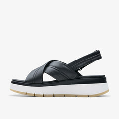 Tuscan Cross Black Leather | Clarks Sale