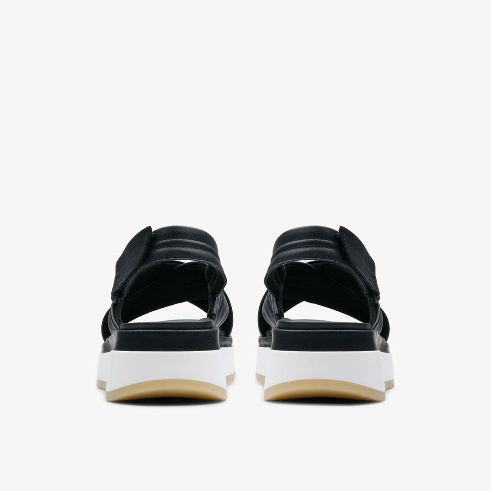 Tuscan Cross Black Leather | Clarks Sale