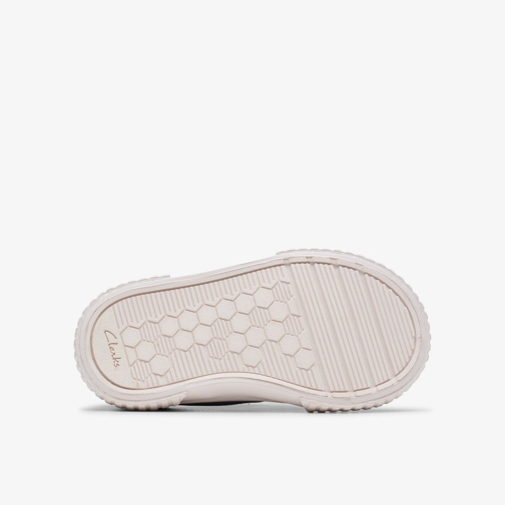 Foxing Berry Toddler Blue Canvas | Clarks online