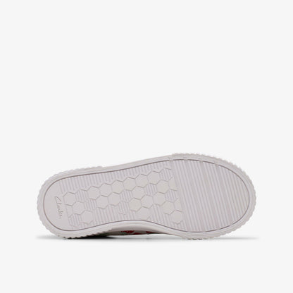 Foxing Fraise Kid Cotton Metallic | Clarks on Sale