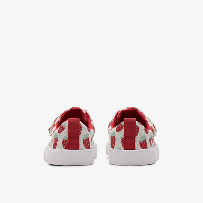Foxing Fraise Kid Cotton Metallic | Clarks on Sale